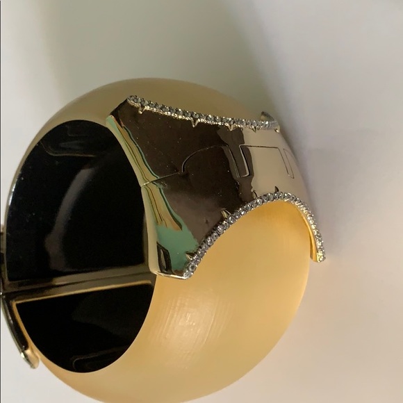 Alexis Bittar magnetic hinged cuff. - Picture 1 of 6